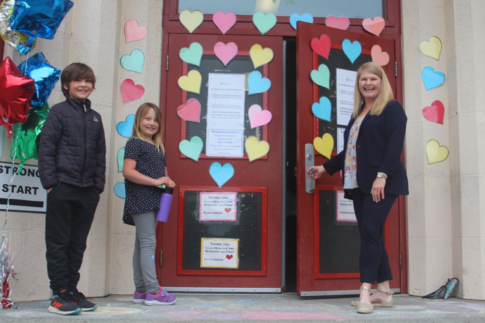 Richard McBride Elementary School, back to school