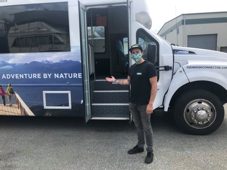 Felipe Angel with Squamish Connector t