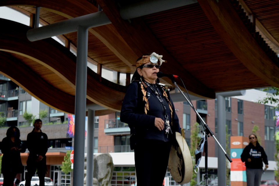 Hundreds turn out for anti-racism protest in Squamish Saturday_14