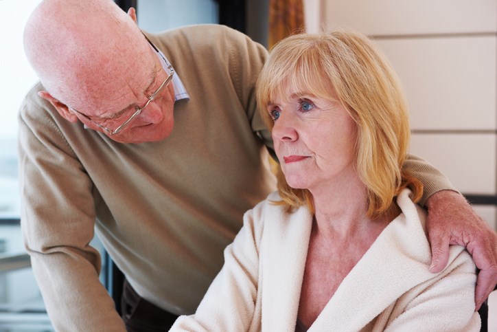 dementia, seniors, personal support, stock photo