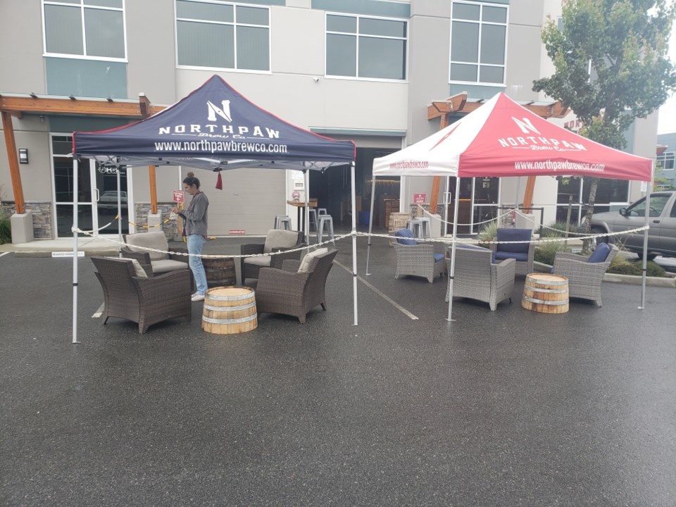 Northpaw Brew Co. in Port Coquitlam is opening an outdoor patio