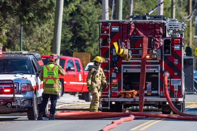 Squamish fire