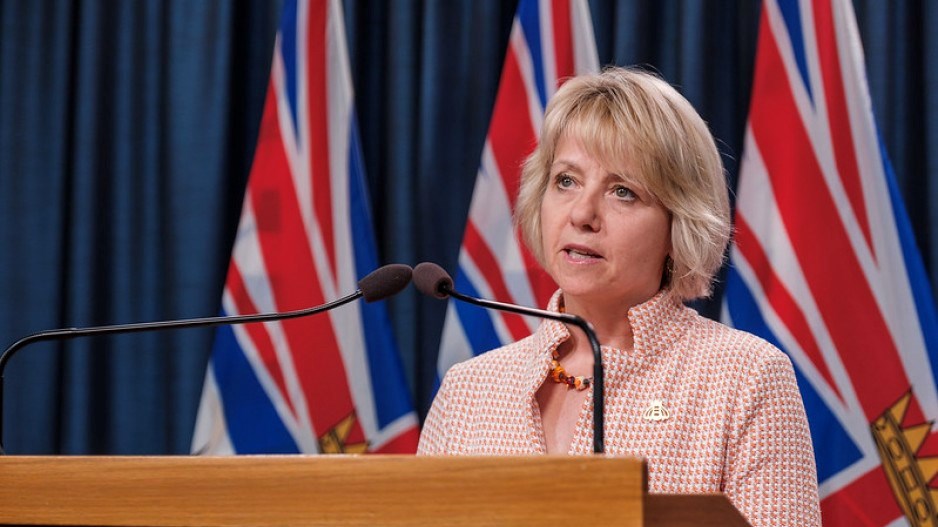 B.C. provincial health officer Bonnie Henry