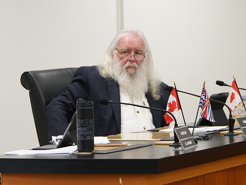 City of Powell River councillor George Doubt