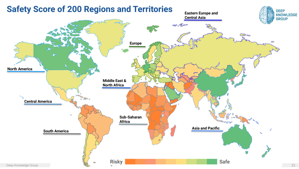 Canada was the only country in North America which ranked in the 'Tier 1' or