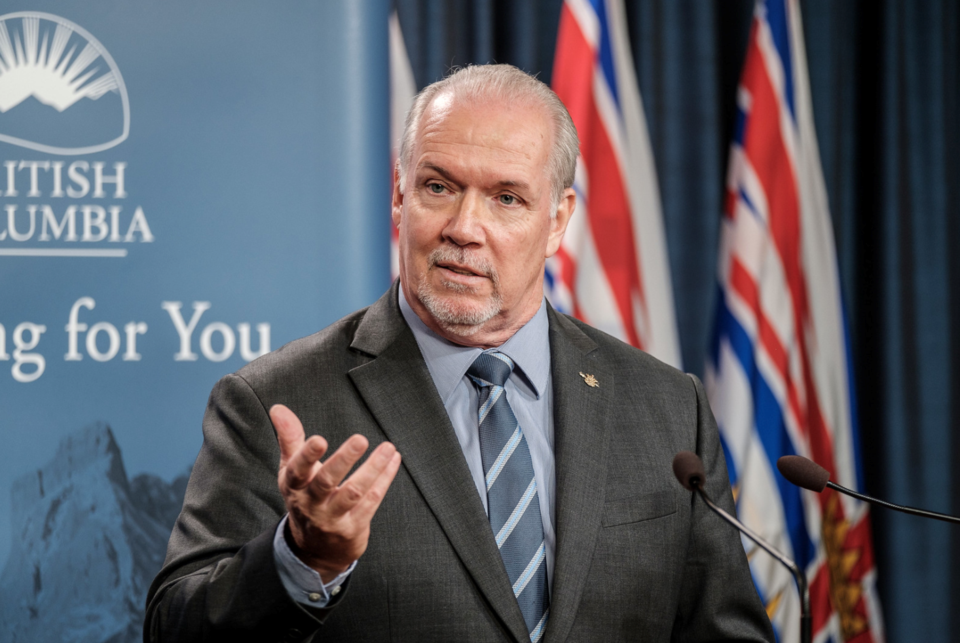 Premier John Horgan