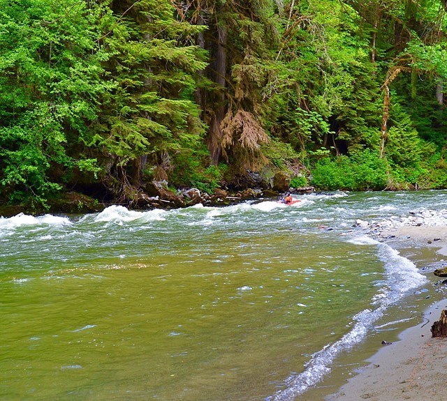 Sea to Sky police said they received multiple calls this weekend of kayakers in trouble in challengi