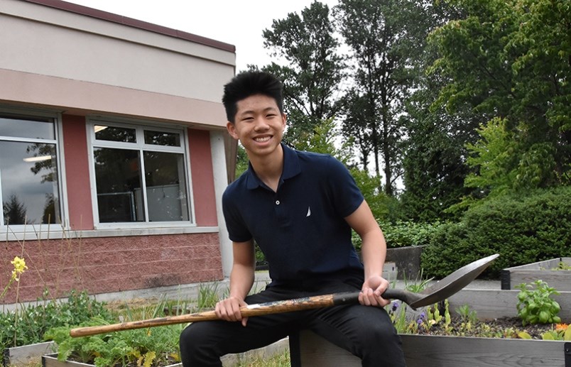 Jason Liao has been helping build bee-friendly gardens in Coquitlam and across the Lower Mainland with The Pollinator Project.