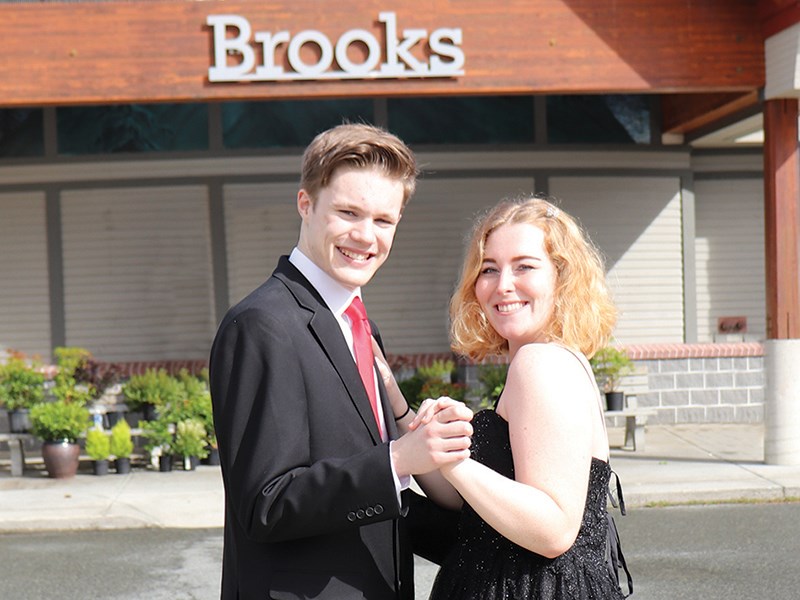RITE OF PASSAGE: School District 47 grade 12 students, including Brock Wassing, 18, and Brooklyn Penrose, 17, received their diplomas earlier this week. Many of the 206 graduates will take part in a vehicle parade through the streets of Powell River on Saturday, June 27. Shane Carlson photo