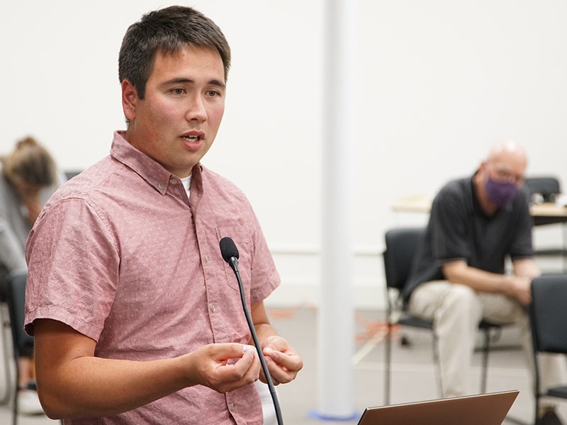 City of Powell River chief financial officer Adam Langenmaier