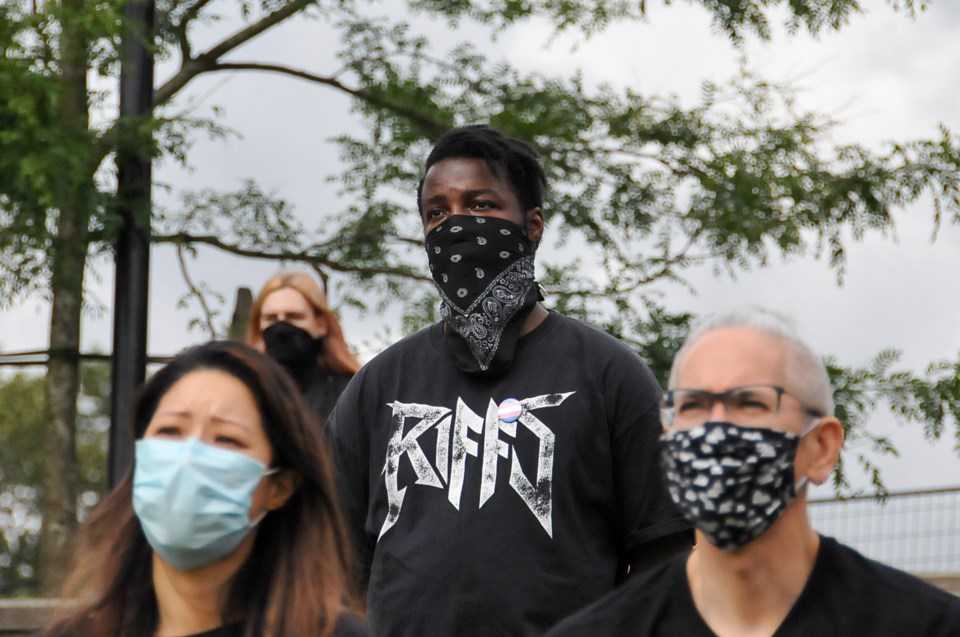 Black Lives Matter in Coquitlam, July 4, 2020