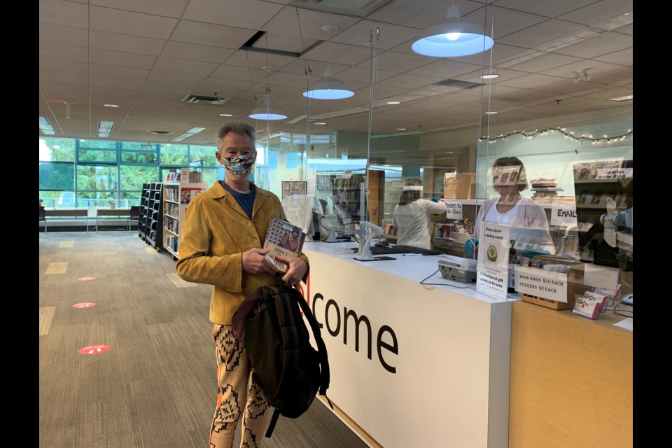 The inside of the Gibsons and District Public Library on July 6, the first day it opened to the public.