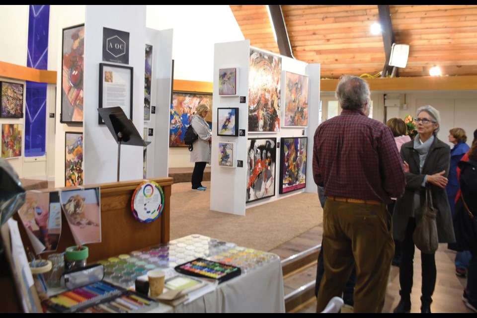 Venues like High Beam Dreams in Gibsons, seen here during the 2019 Art Crawl, will have to take extra health precautions for this year’s event.