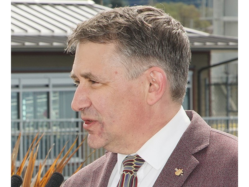 Powell River-Sunshine Coast MLA Nicholas Simons