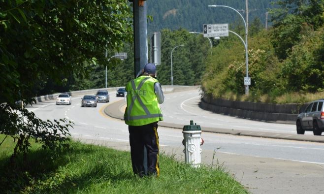 burnaby rcmp traffic speeding barnet