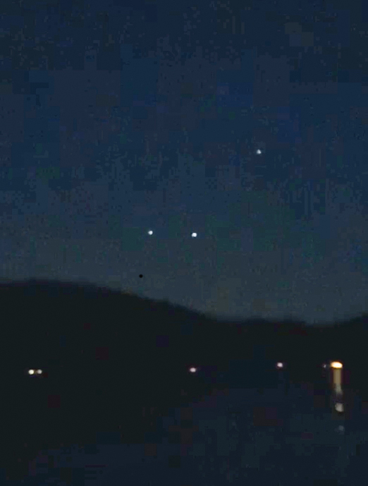 Tahiti uld Urter Strange lights sighted in the sky over Keats - Coast Reporter