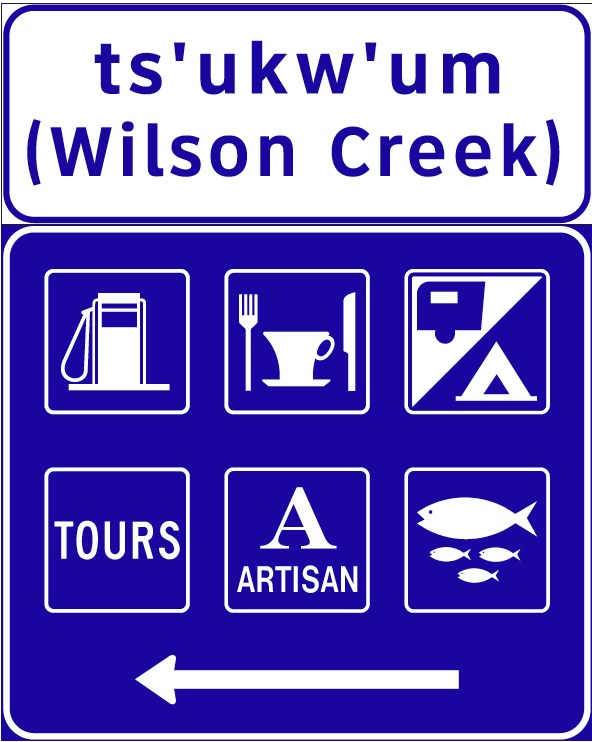 WC Sign