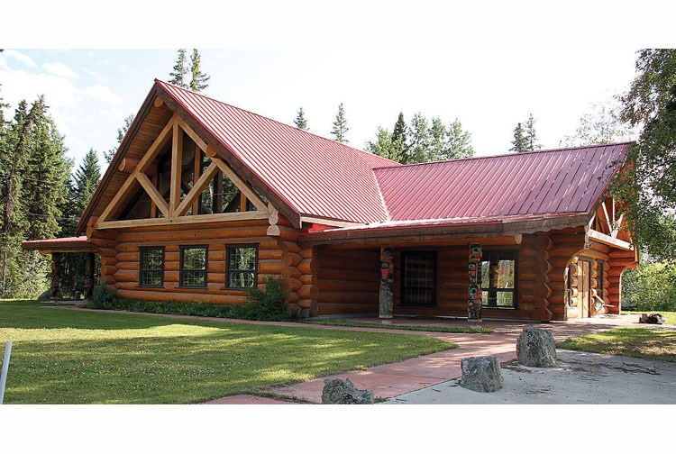 One of the main buildings at the Bednesti Lake Resort is seen in a 2012 file photo.