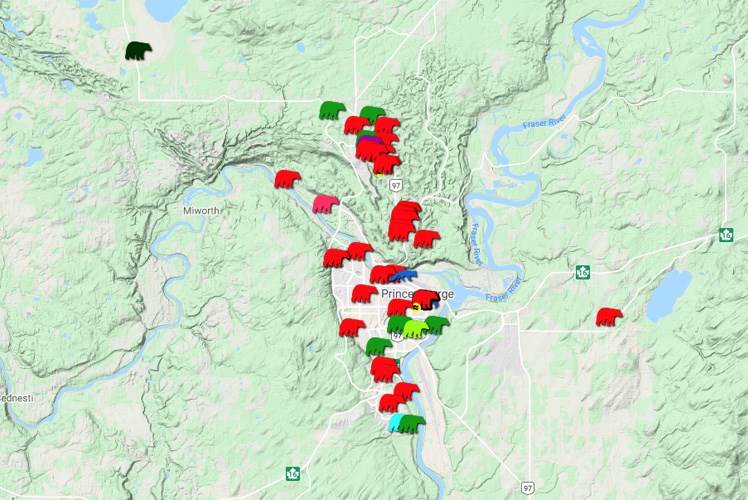30 bear map