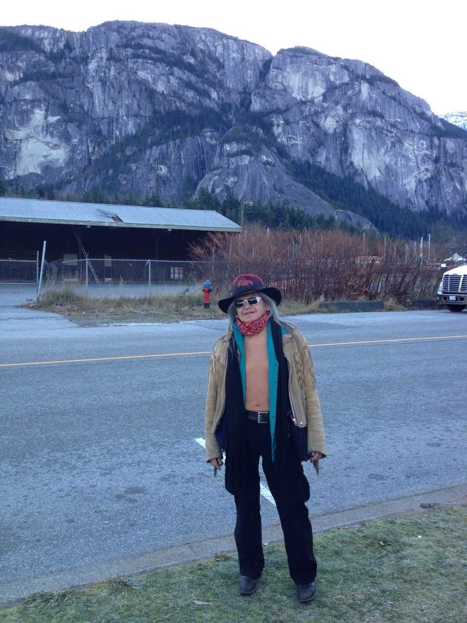 Bebe Lewis in Squamish.