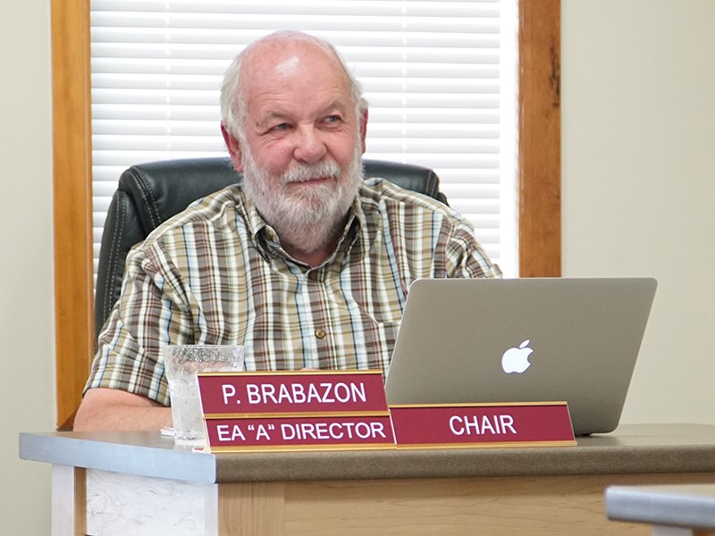 Electoral Area A director and board chair Patrick Brabazon