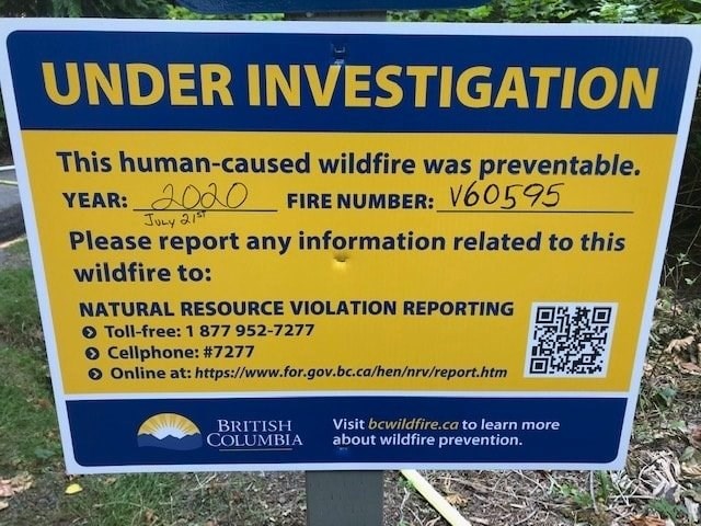 The cause of the fire in Mill Hill Regional Park is under investigation.