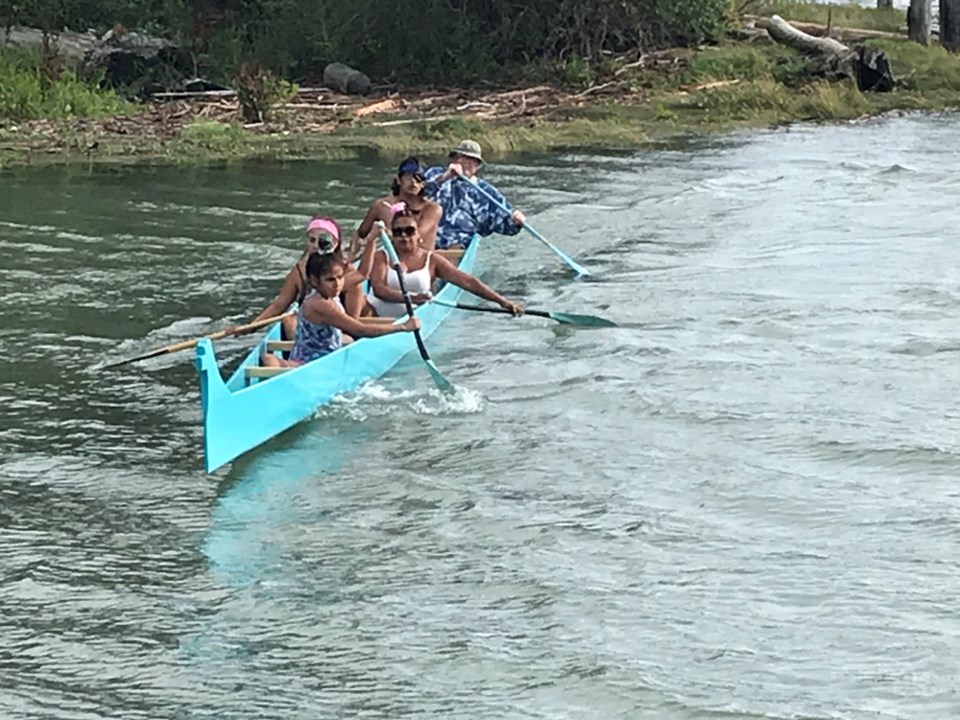 Squamish canoe