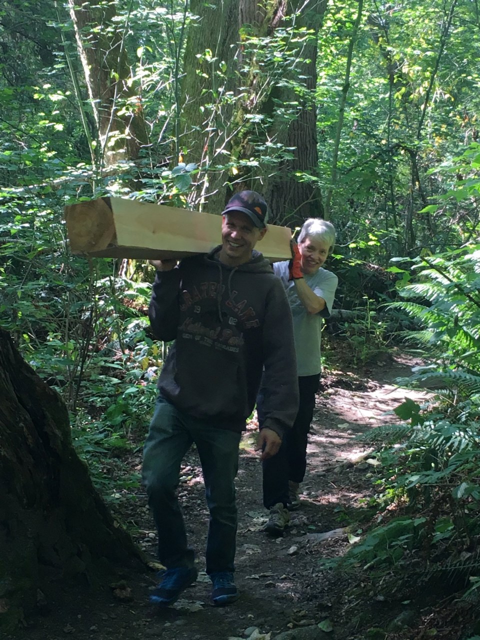 burnaby mountain trail maintenance