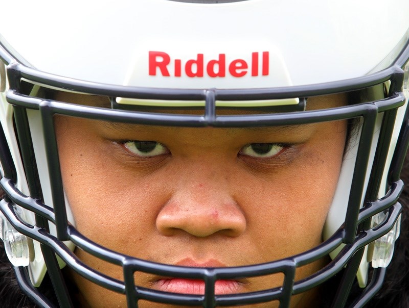 Coquitlam's Aaron Tung has his eyes set on a scholarship to play football at an NCAA Div. 1 school.