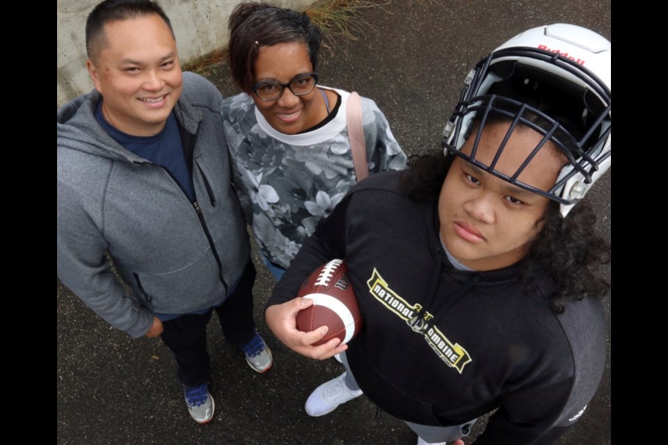 Aaron Tung, right, travelled to Clearwater, Florida, with his parents Wilson and Denise. Their trip coincided with a surge in COVID-19 cases in the U.S. state, and offers lessons for other B.C. students headed to the U.S. this fall.