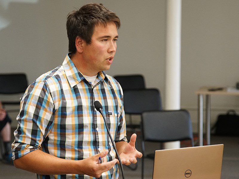 City of Powell River chief financial officer Adam Langenmaier