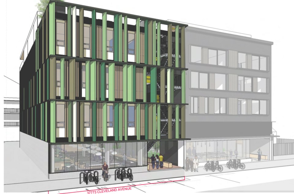The proposed pod hotel.