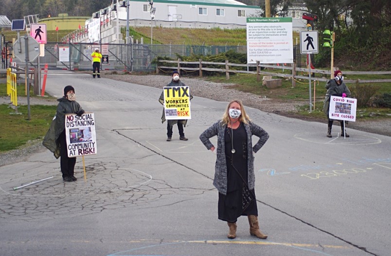 trans mountain burnaby tank farm