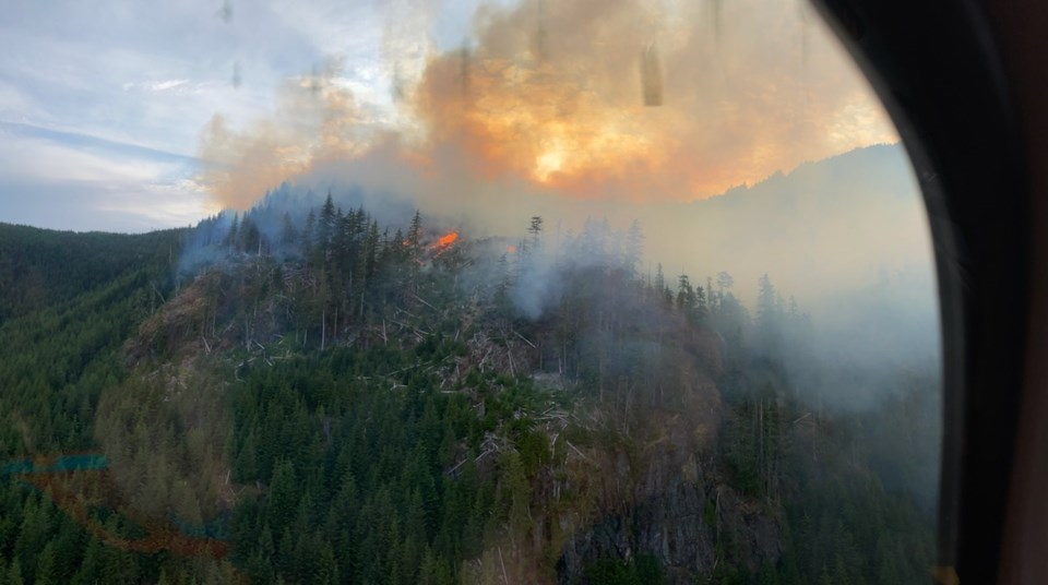 Green Mountain wildfire August 2020