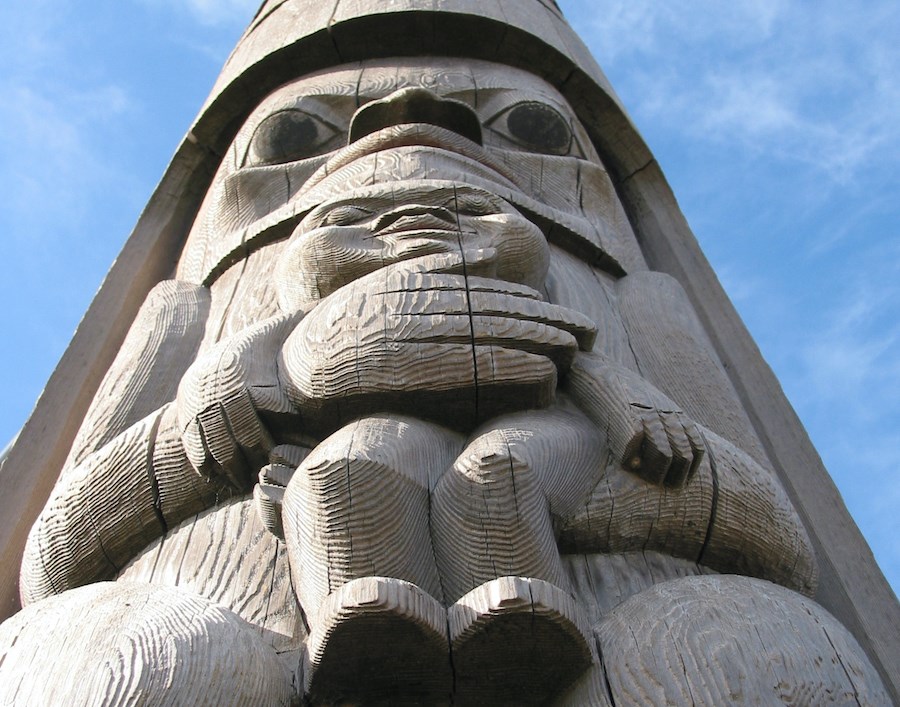 Totem in Victoria B.C.