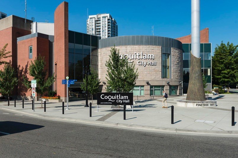 Salaries of staffers at Coquitlam city hall rose 4.6% in 2019.