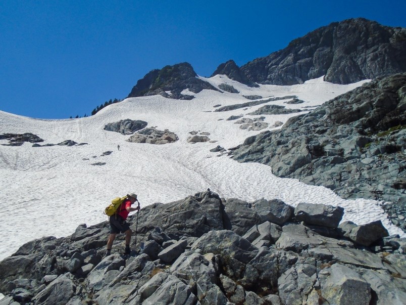 Steve Chapman hikes in Golden Ears Park. As an experienced mountaineer, he worries about those with