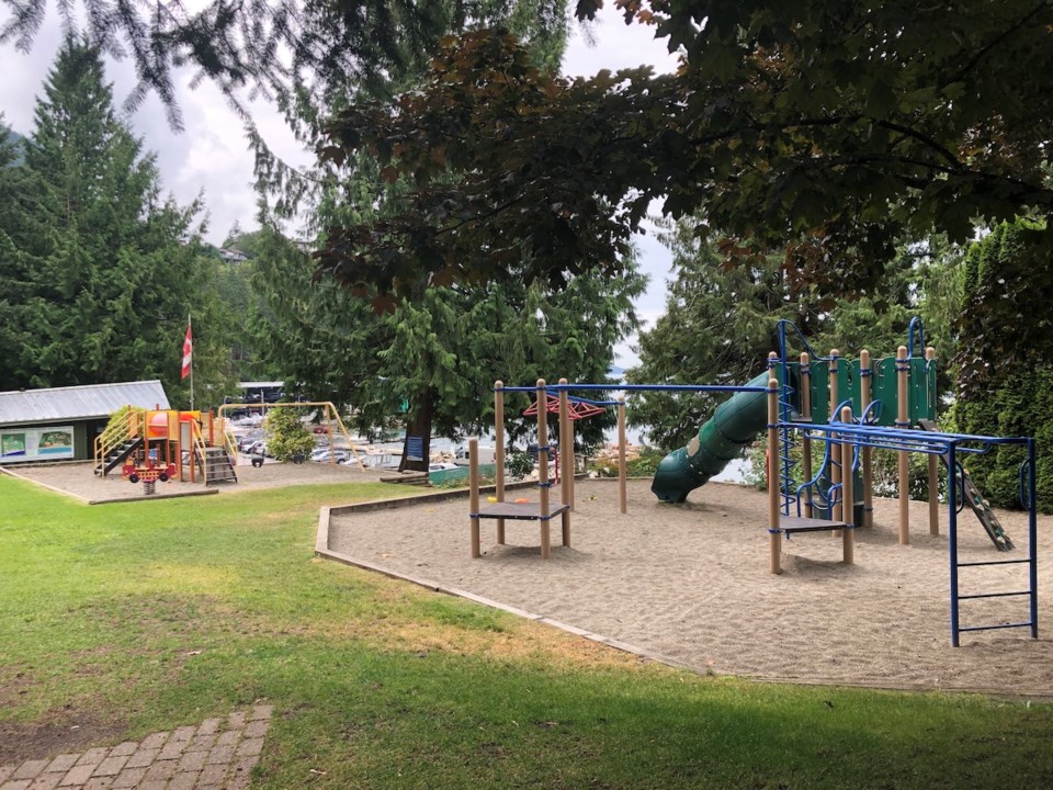 Lions Bay beach playground