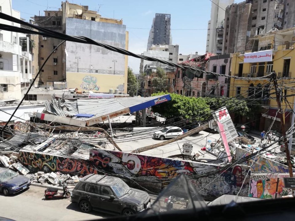 Beirut, Lebanon, Mar Mikhael, explosion