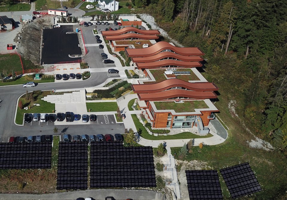 TWN administration office with solar panels