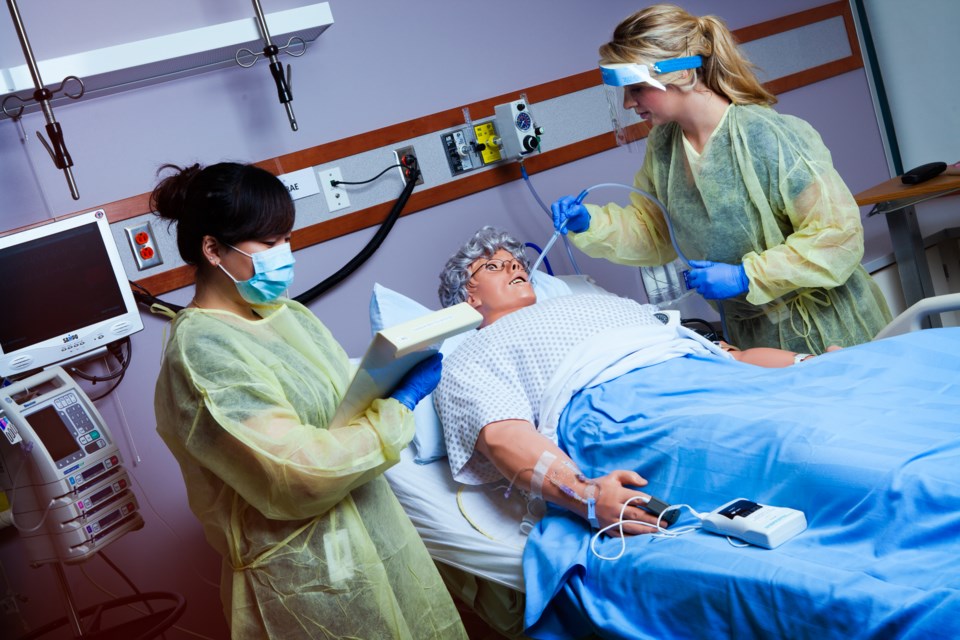 Douglas College, nursing
