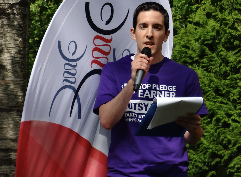 Matthew Sebastiani, Vancouver Chapter President of Crohn’s and Colitis Canada