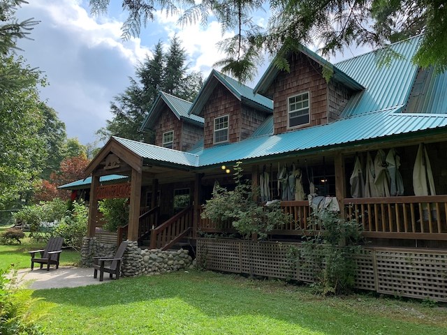 The Pitt River Lodge is in an isolated spot in Alvin in the upper Pitt River.