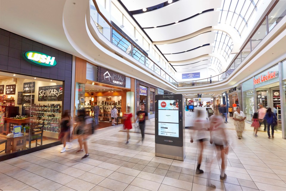 Sunridge Mall, Calgary, June retail sales surge
