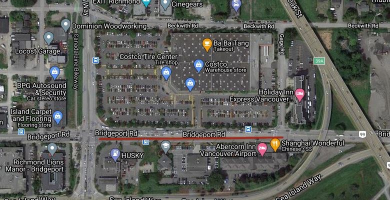 bridgeport road closure