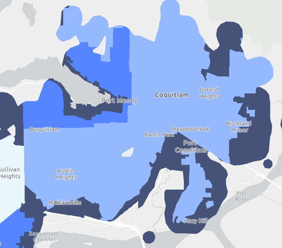 Flood exposure due to climate change in the Tri-Cities