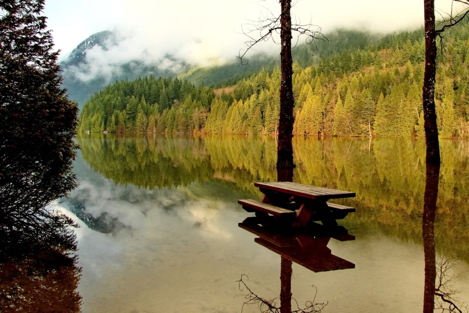 Flooding at Buntzen Lake. Flood risks across the Tri-Cities are expected to grow as climate change l