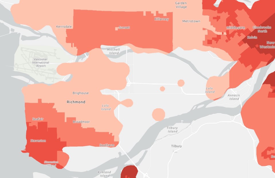 richmond heat risk summer temperatures