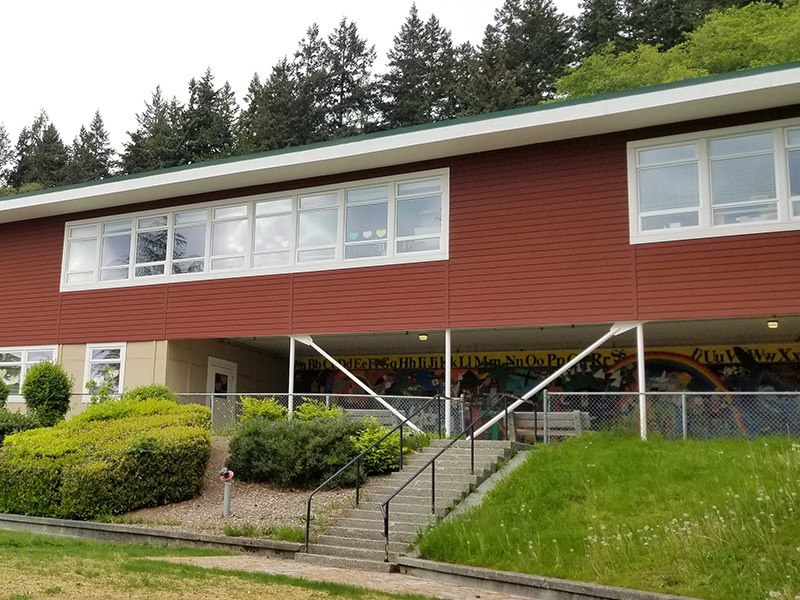 Henderson Elementary School in Powell River