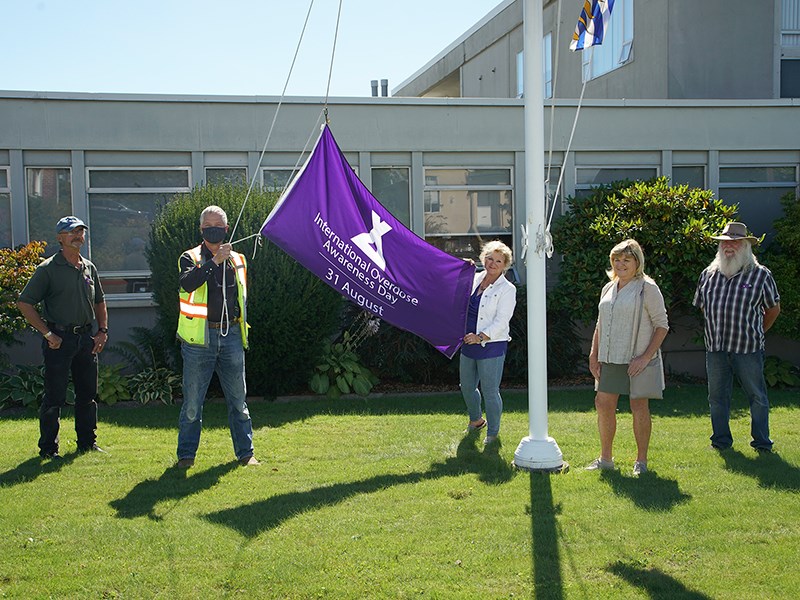 Overdose awareness Powell River